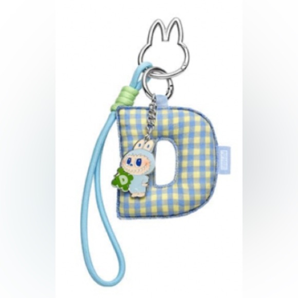 Labubu letter pendant D
